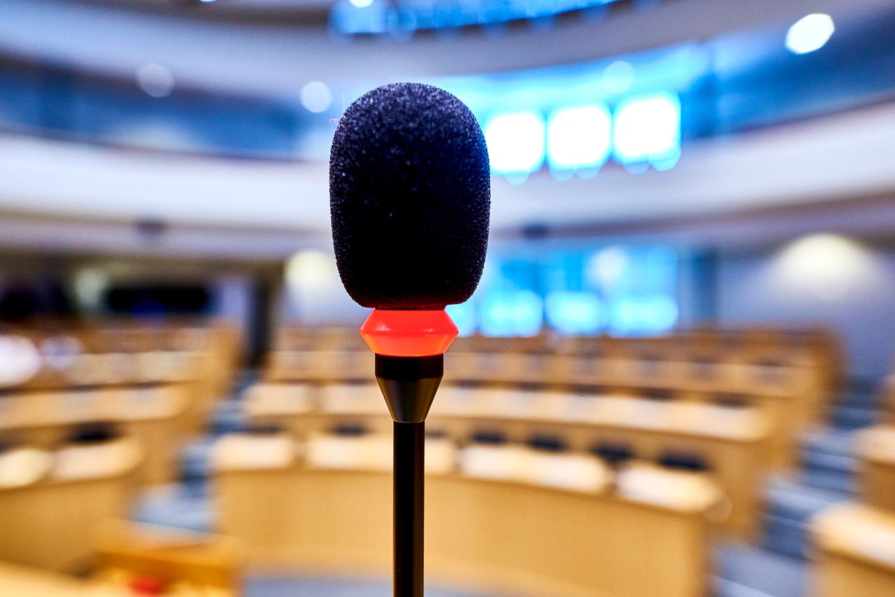 Micro hémicycle du Parlement de la Fédération Wallonie-Bruxelles