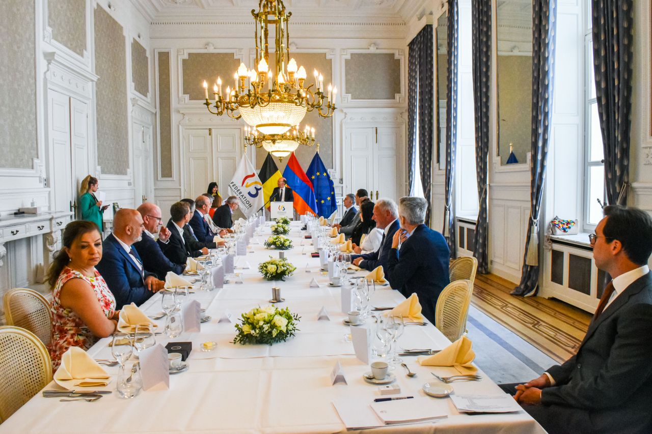 Visite d'une délégation de parlementaires arméniens
