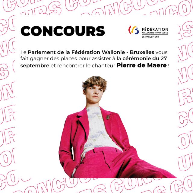 Concours 27 Septembre 2022 - Pierre De Maere