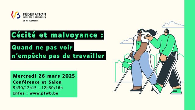 Visuel Conférence Cécité et Malvoyance